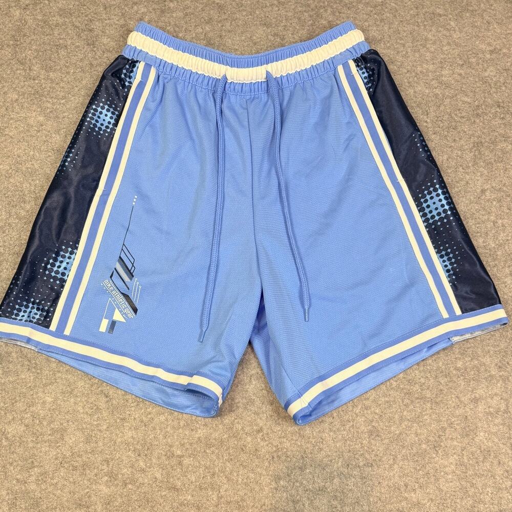 Nike DNA Basketball Shorts Men's Medium Blue Loose Fit Mesh NWT
